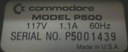 Commodore P500