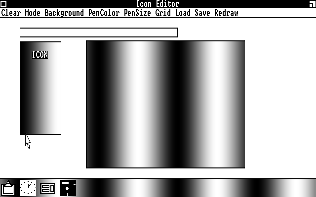 Windows 1.0 DR5 Icon Editor