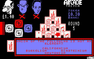 Screenshot of Arcade Trivia