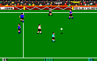 Screenshot of Soccer 86